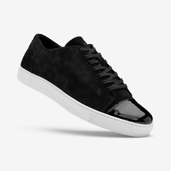 Dressed - Men's Sneaker Black Suede Leather